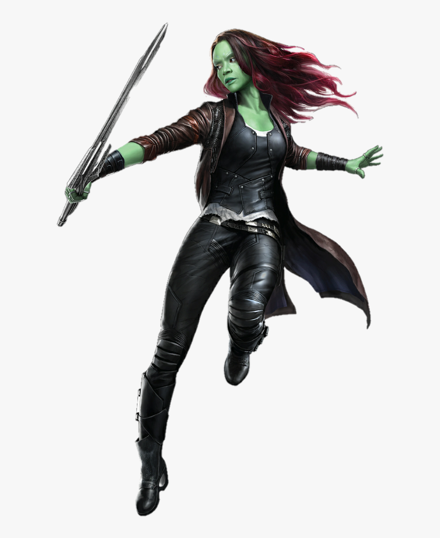 Gamora Png Image - Avengers Infinity War Gamora Png, Transparent Png, Free Download