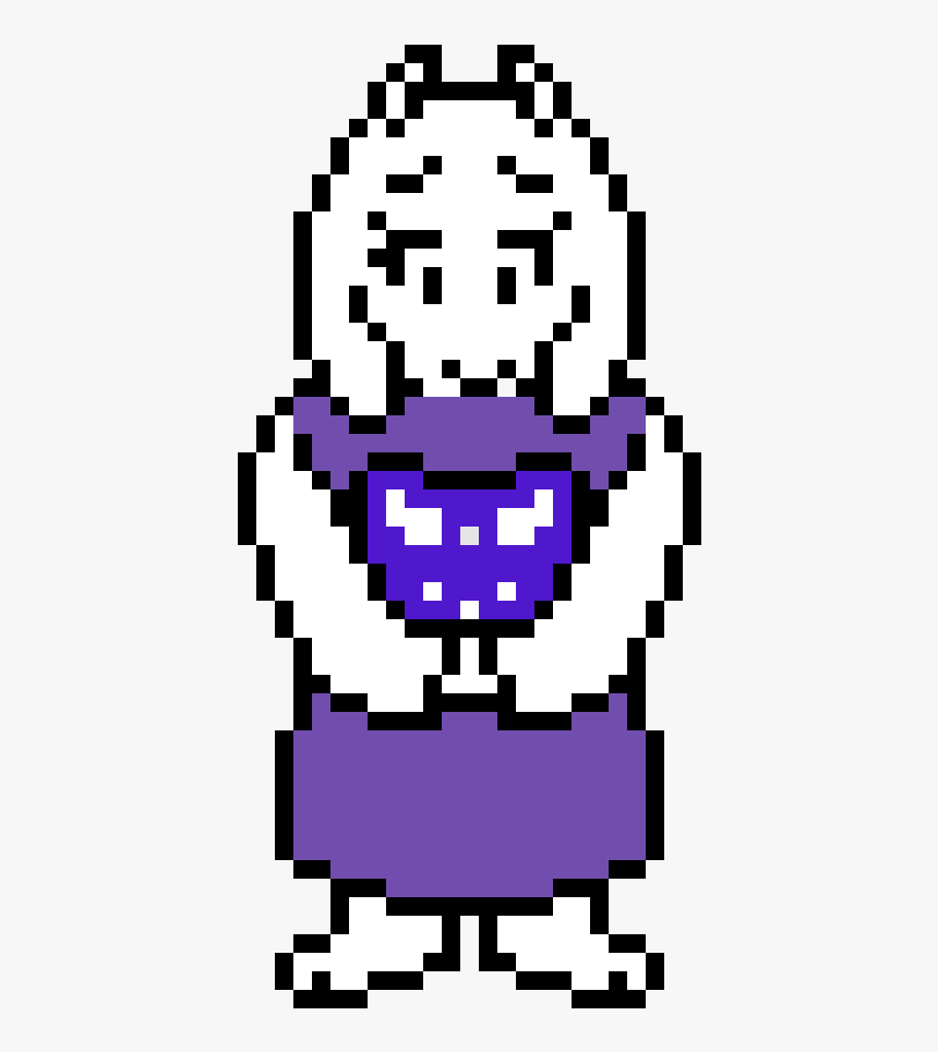 Thumb Image - Toriel Undertale Pixel Art, HD Png Download, Free Download