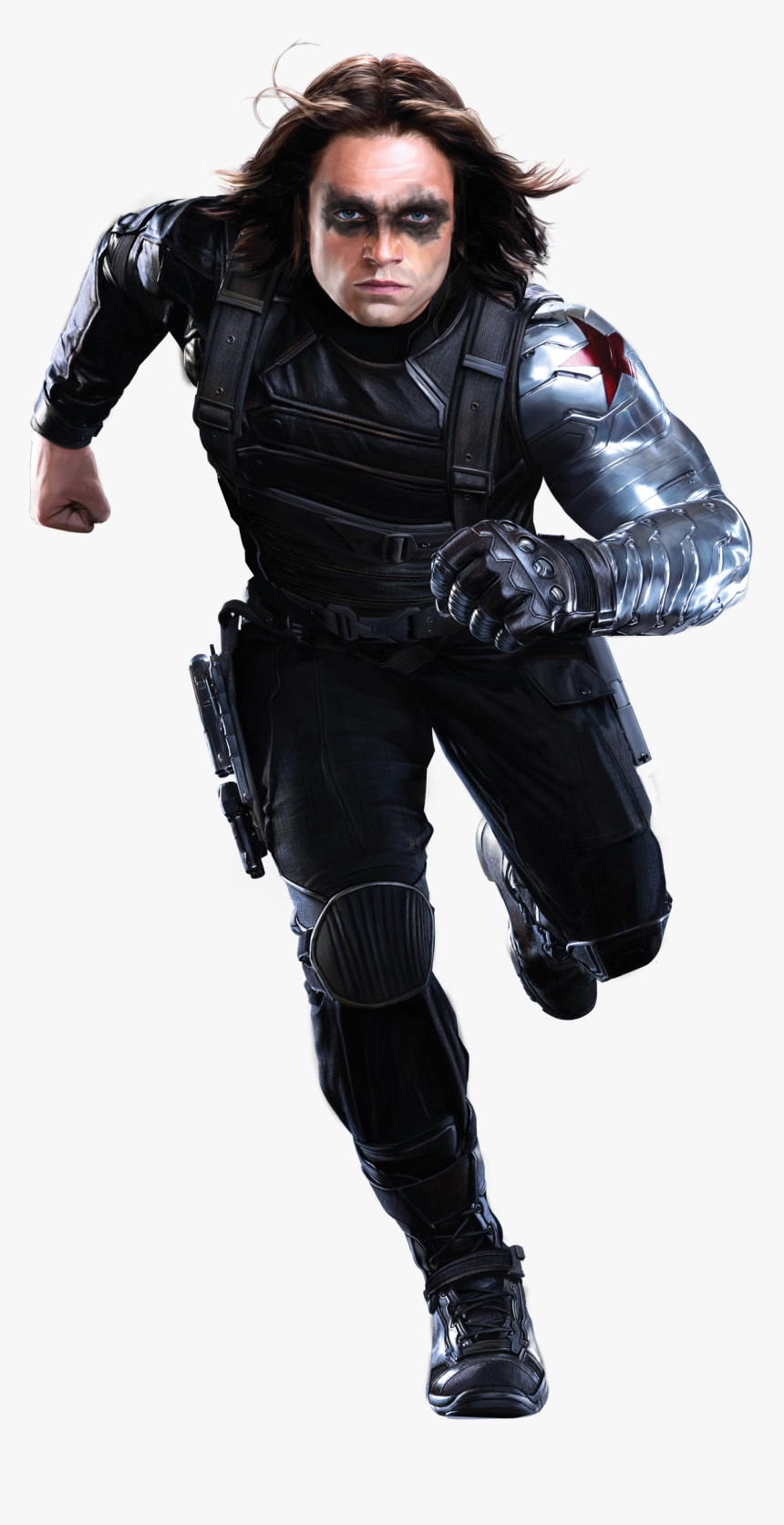 Bucky Barnes The Winter Soldier - Winter Soldier Hd Png, Transparent Png, Free Download