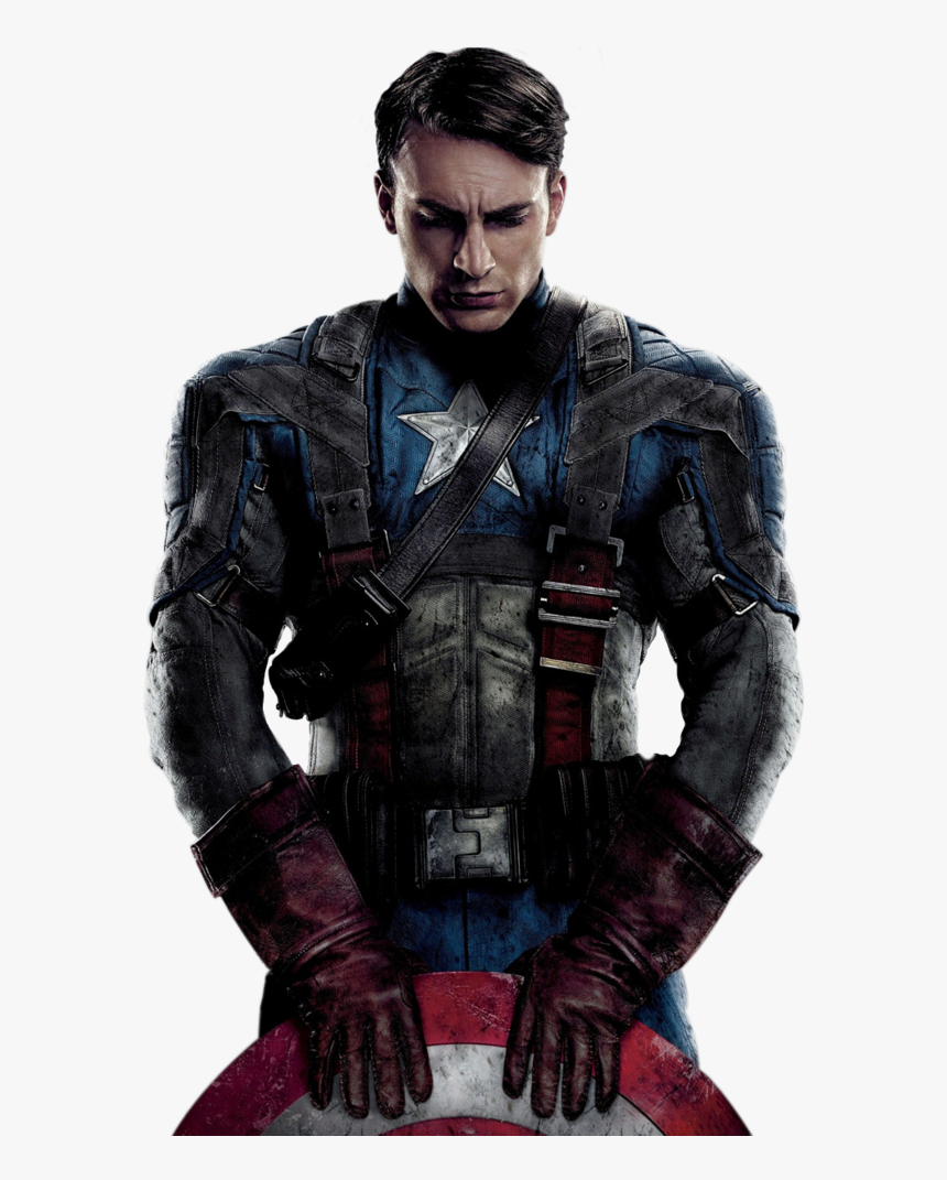 Captain America Png - Chris Evans Capitan America Png, Transparent Png, Free Download