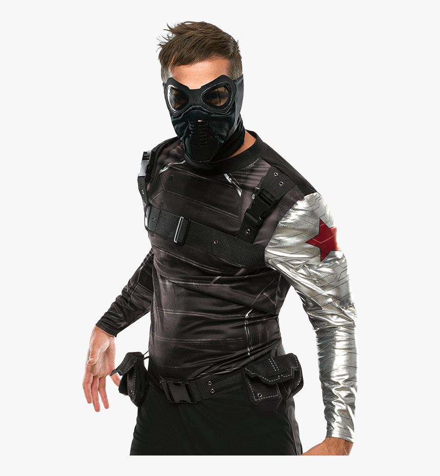 Adult Winter Soldier Costume - Winter Soldier Costume Adults, HD Png Download, Free Download