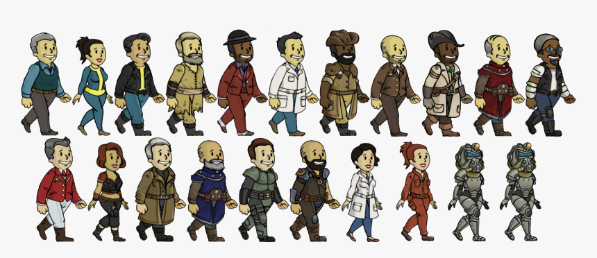 Fallout Shelter Dwellers, HD Png Download, Free Download