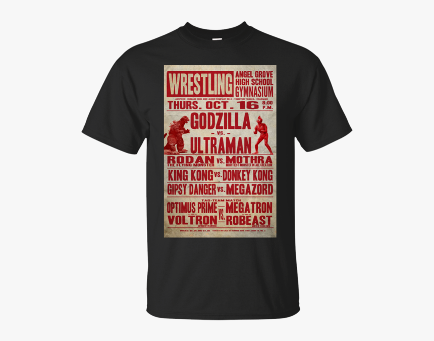 Godzilla Vs Ultraman Poster T Shirt & Hoodie - Active Shirt, HD Png Download, Free Download