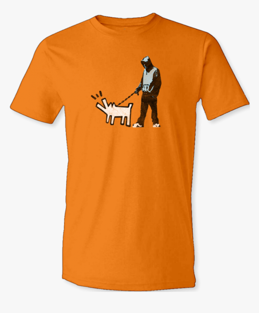 Banksy "haring Dog & A Hoodie - Zambia T Shirts, HD Png Download, Free Download