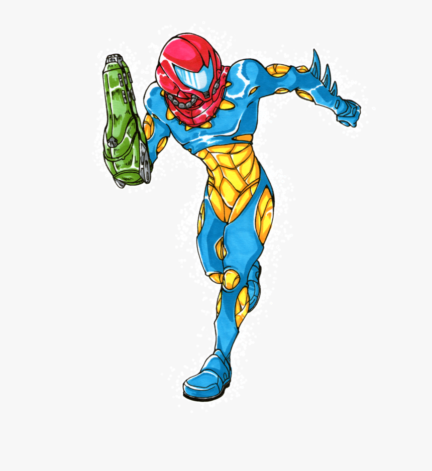 Thumb Image - Samus Metroid Fusion Art, HD Png Download, Free Download