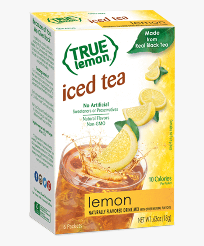 True Lemon Lemonade Nutrition, HD Png Download, Free Download