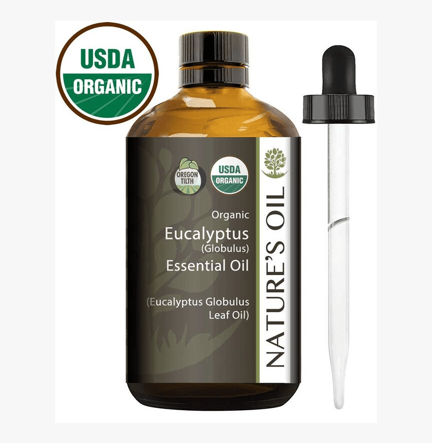 Organic Eucalyptus Essential Oil - Usda Organic, HD Png Download, Free Download
