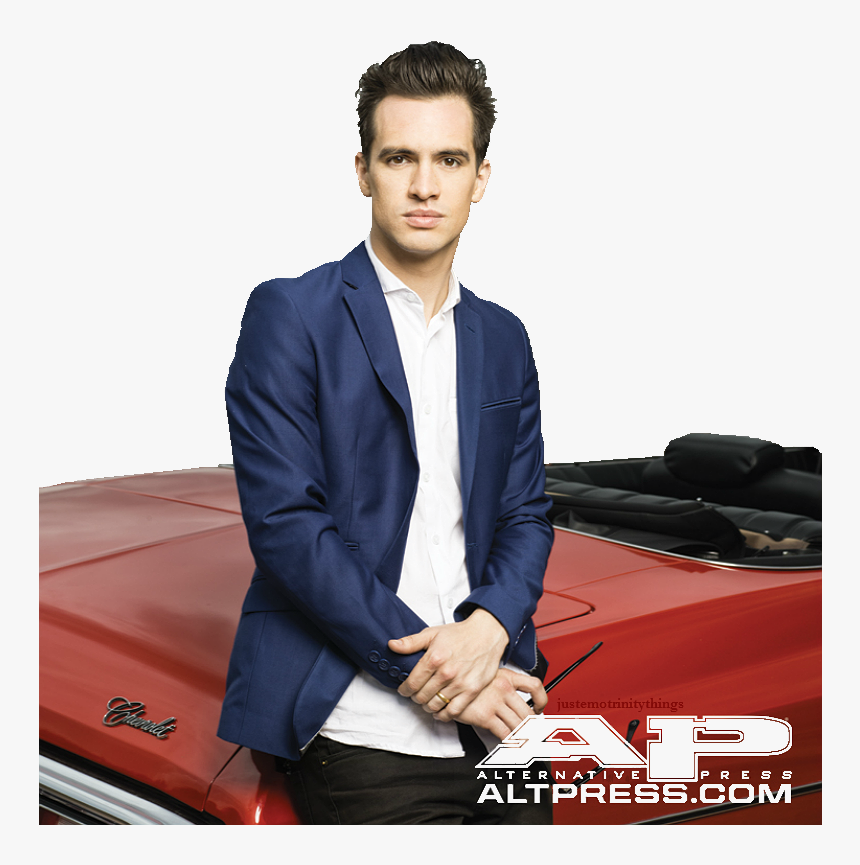 Panic At The Disco Brendon Urie Edits Transparents - Brendon Urie Hair Slicked Back, HD Png Download, Free Download