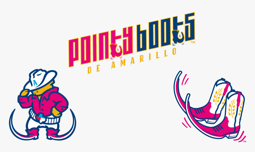 Amarillo Sod Poodles Pointy Boots, HD Png Download, Free Download