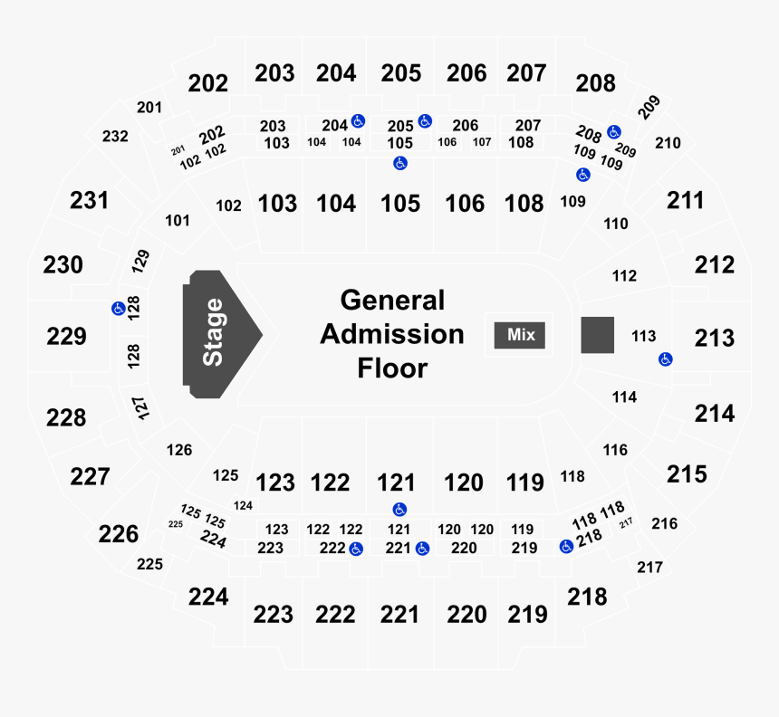 Chi Health Center Seating Chart With