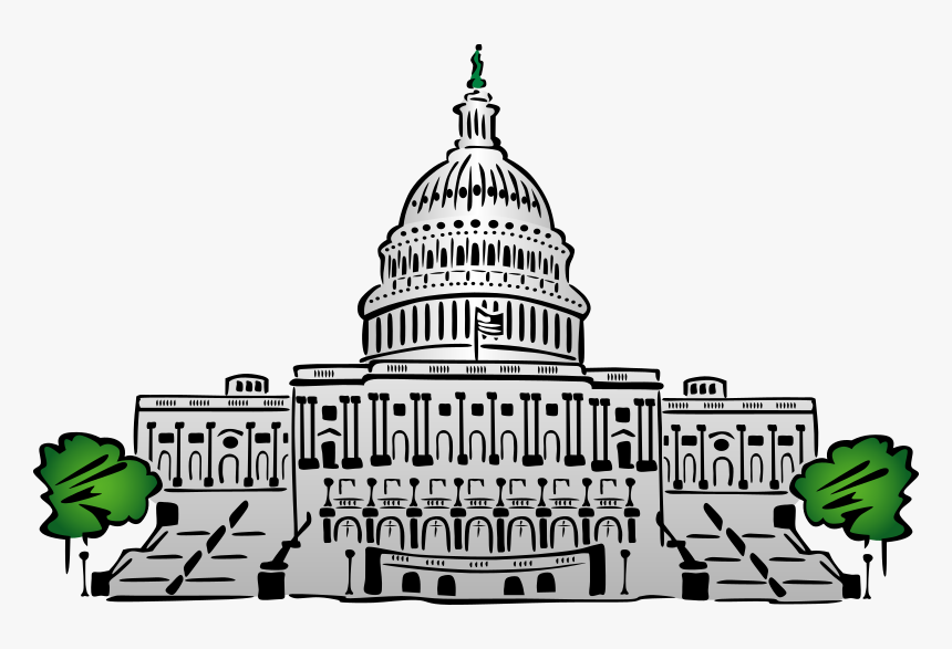 Congress Clipart Whitehouse Cute Borders, Vectors, - Government Clipart, HD...