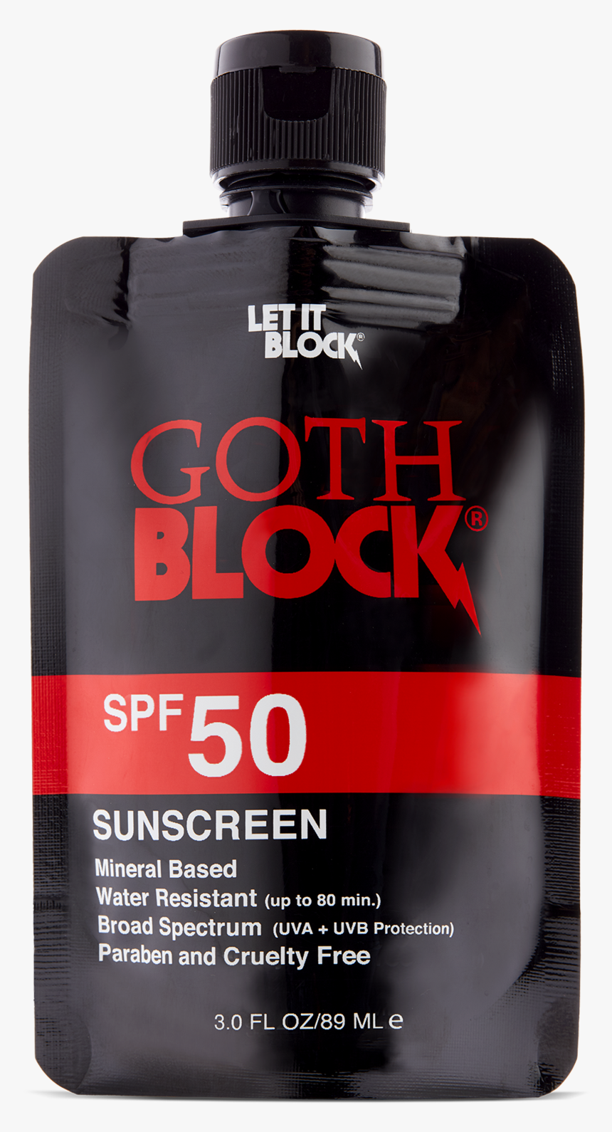 Goth Block - Bottle, HD Png Download, Free Download