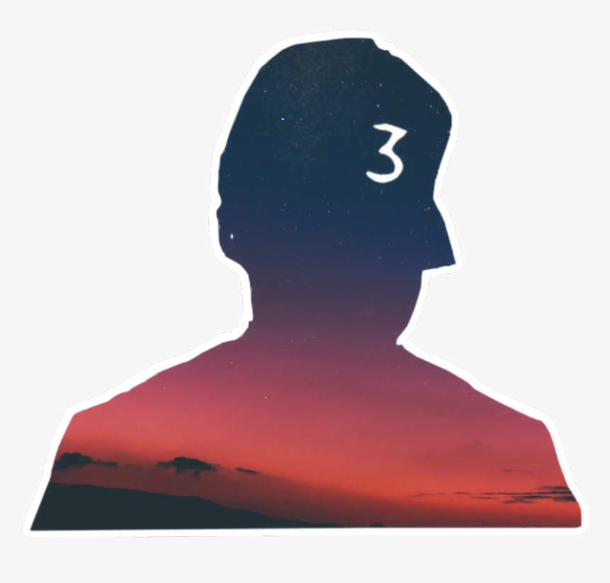 #rapper #chance #space #silhouette #the #rapperthechance - Chance The Rapper, HD Png Download, Free Download