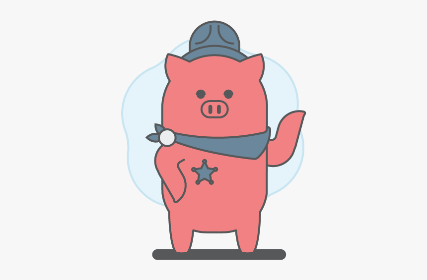 Pb Street Cop - Porkbun, HD Png Download, Free Download