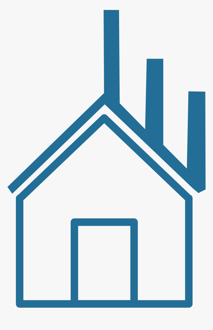 Blue Home Icon For Resume, HD Png Download, Free Download
