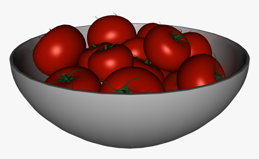 Bowl Of Tomatoes Clipart - Plum Tomato, HD Png Download, Free Download