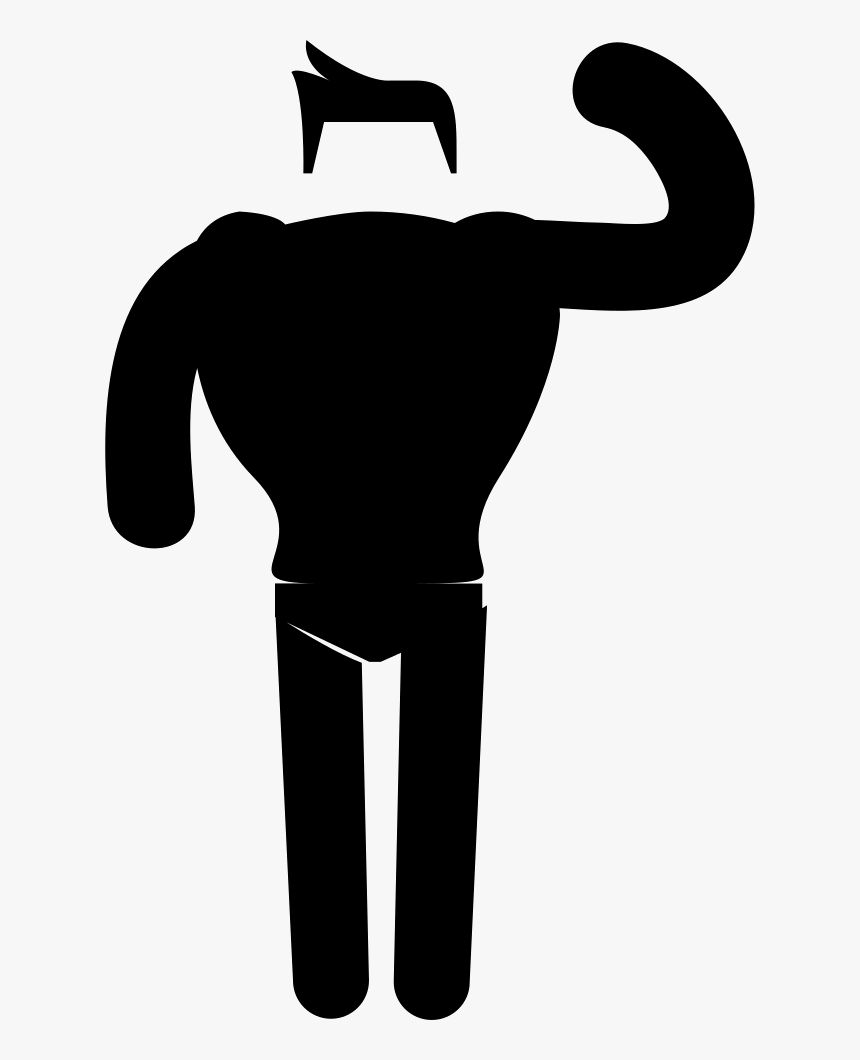 Strong Bodybuilder - Strong People Icon, HD Png Download, Free Download