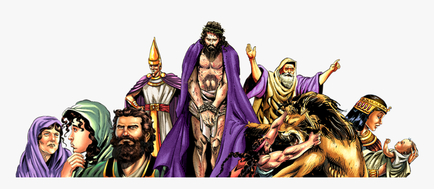 Characters - Moses The Action Bible, HD Png Download, Free Download