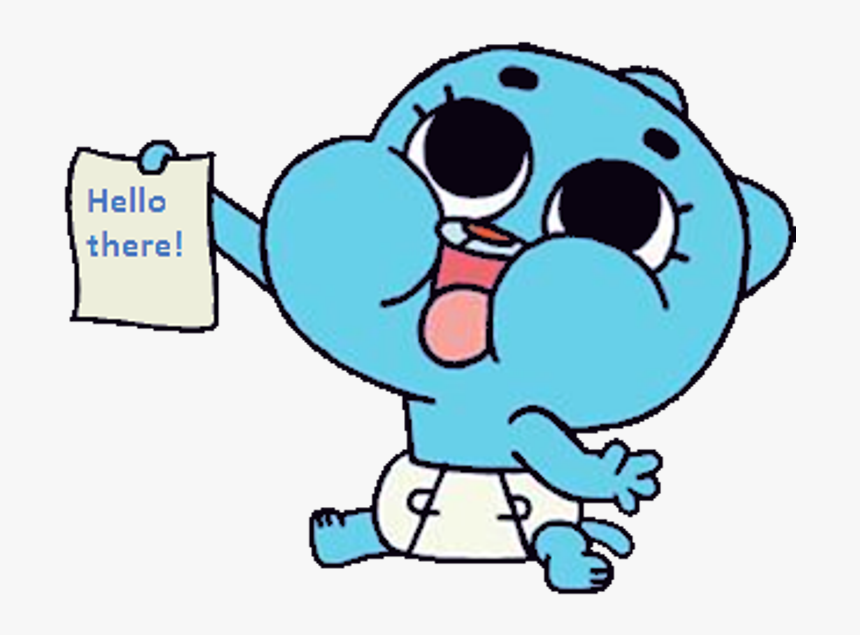 Baby Gumball Watterson-rqh603 - Cute Drawings Of Gumball, HD Png Download, Free Download