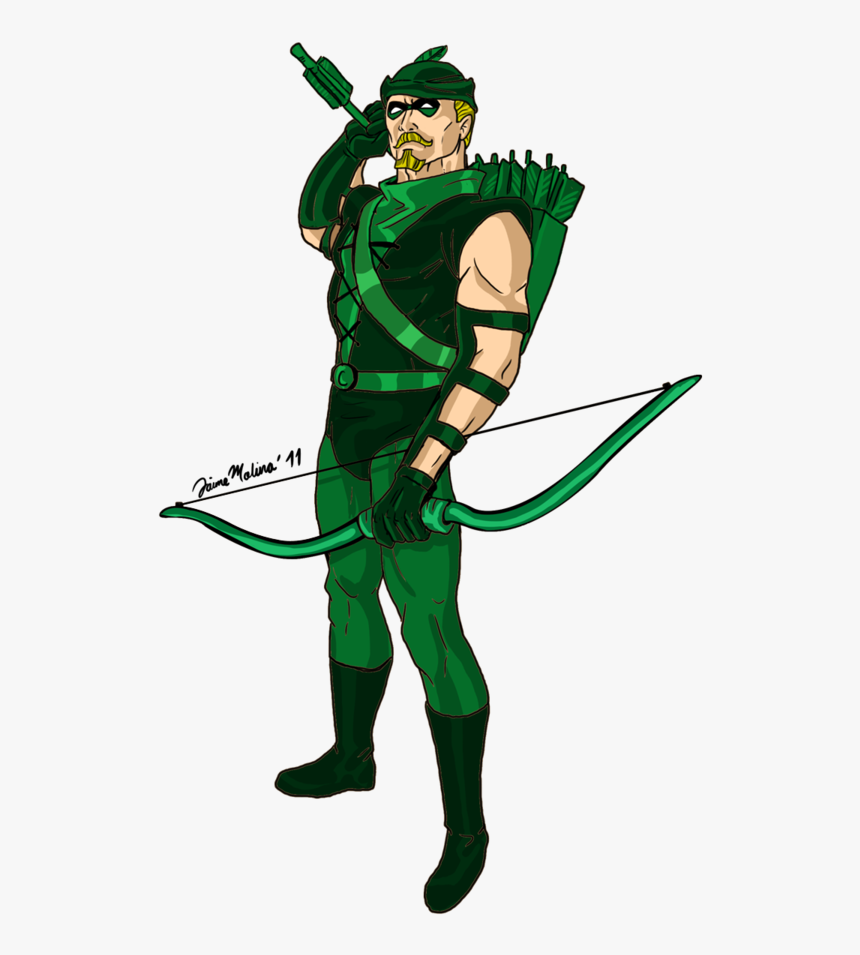 Green Arrow Superhero Clipart, HD Png Download, Free Download