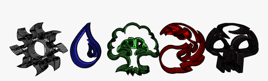 D Printed Cookie - Magic The Gathering Cookie Cutter, HD Png Download, Free Download