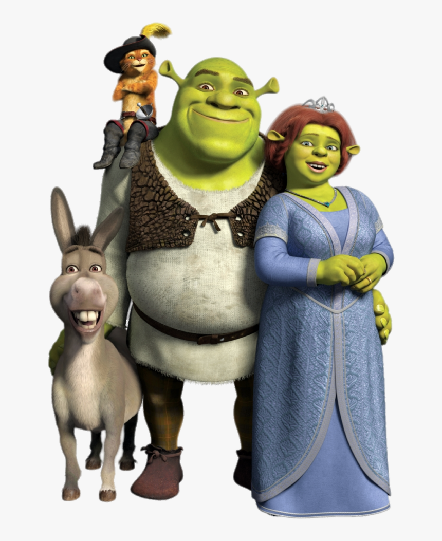 Shrek And Donkey And Fiona, HD Png Download, Free Download