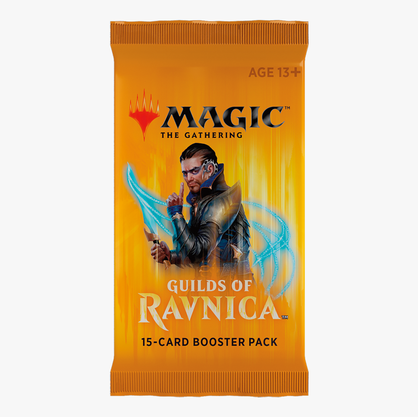 Guilds Of Ravnica Booster Pack - Magic The Gathering Guilds Of Ravnica Booster Pack, HD Png Download, Free Download