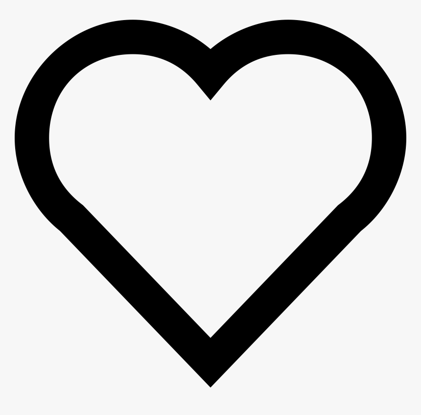 A Simple Heart - Emoji Heart Coloring Pages, HD Png Download, Free Download