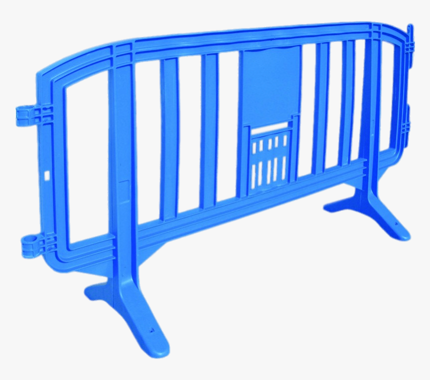 Bleu Crash Barrier Plastic - Vallas Obra De Plastico, HD Png Download, Free Download