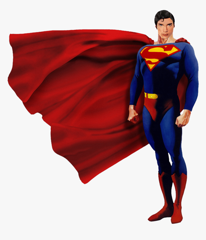 Blue Superhero Cape Clip Art - Superman Cape Png, Transparent Png, Free Download