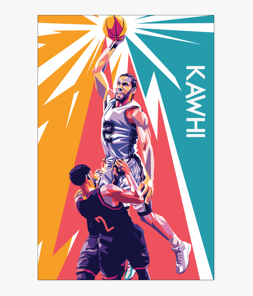 Kawhi Leonard Pop Art, HD Png Download, Free Download