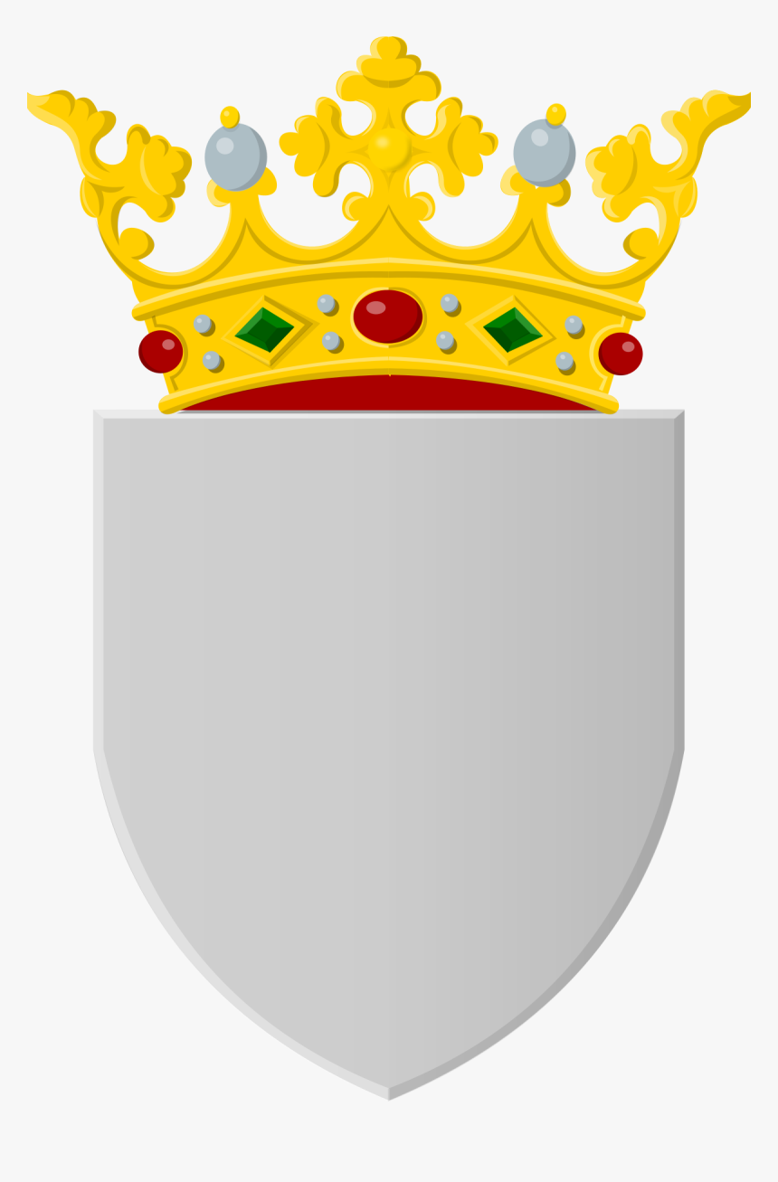 Heraldic Silver Shield Png, Transparent Png, Free Download