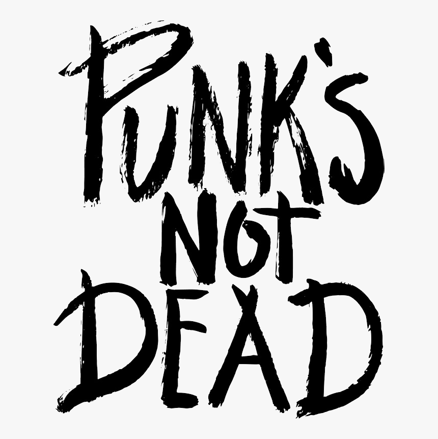 Punks Not Dead Png - Punk Png, Transparent Png, Free Download