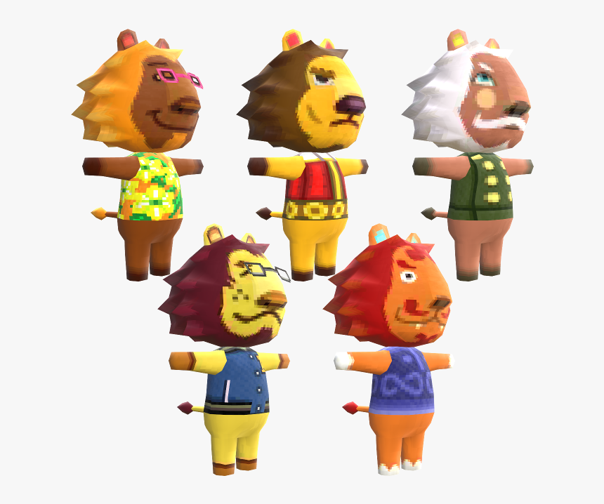 Download Zip Archive - Animal Crossing Lion, HD Png Download, Free Download