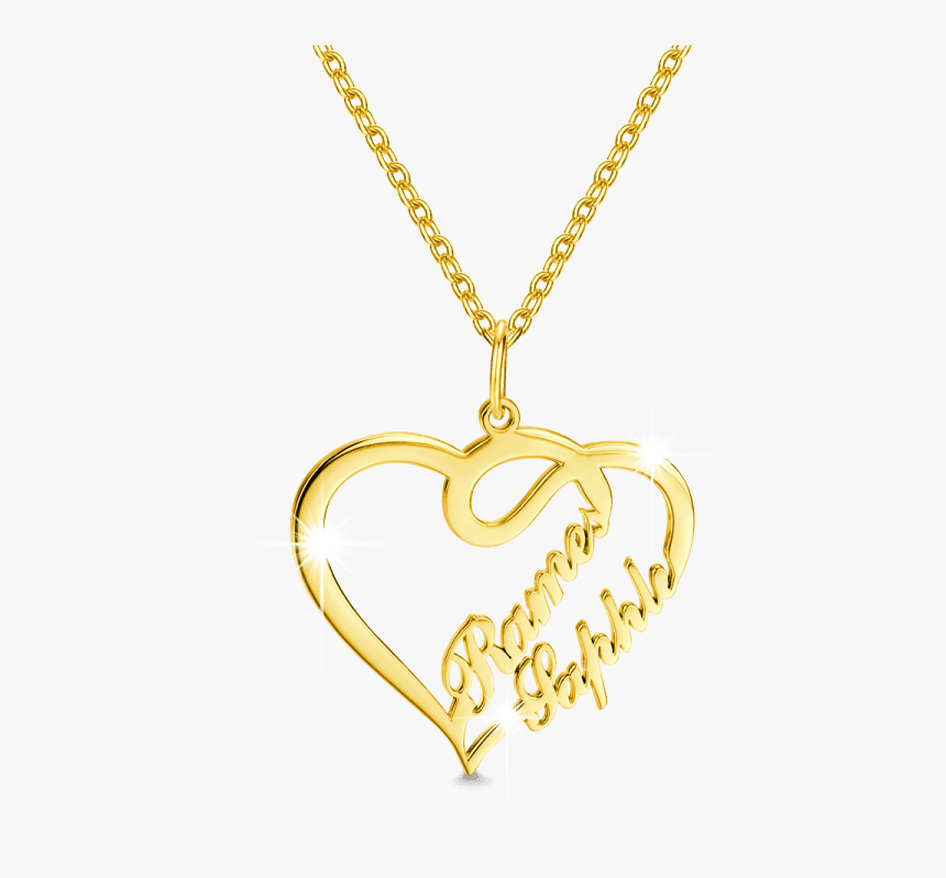 Heart Name Necklace, HD Png Download, Free Download