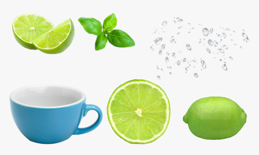 Cup Of Water Png - Cup Of Water Png Green Lemon Hd Png, Transparent Png, Free Download