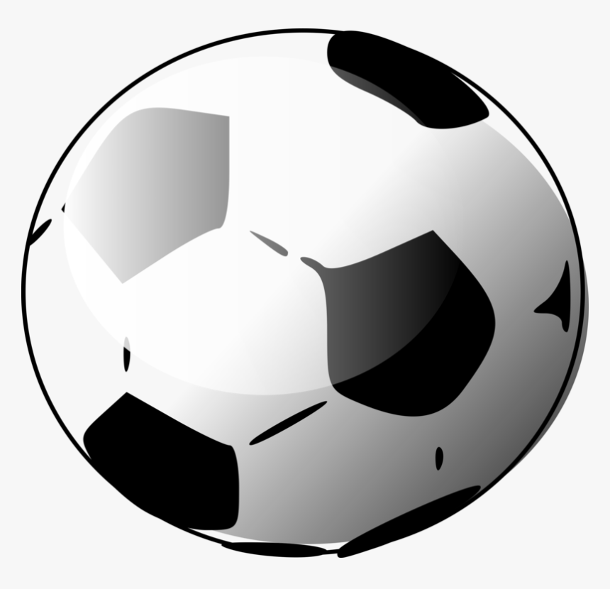 Ball,monochrome Photography,football - Ballon Clipart, HD Png Download, Free Download