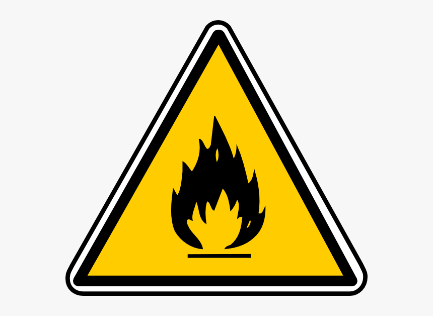 Inflammable Sign, HD Png Download, Free Download