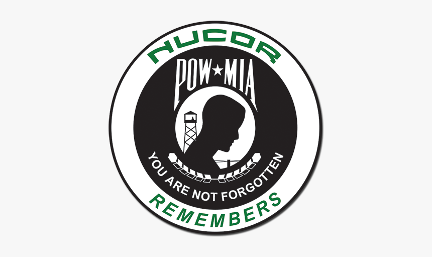 Nucor Pow Mia Magnet - Emblem, HD Png Download, Free Download