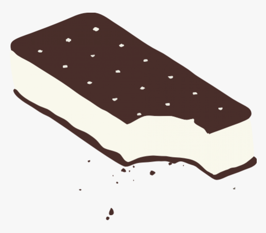 Clip Art Library Library Sandwiches - Ice Cream Sandwich Illustration, HD Png Download, Free Download