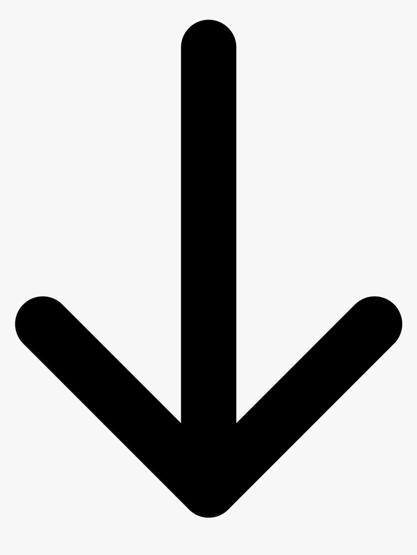 Arrow Down Svg Clipart Png Download Icons Down Arrow Png Transparent Png Kindpng
