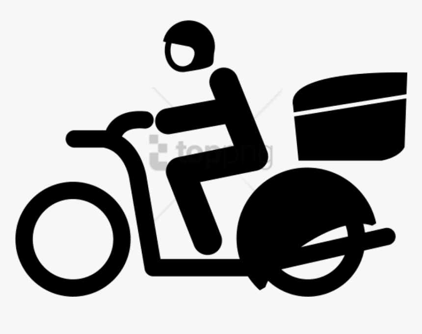 Free Png Delivery Bike Icon Png Image With Transparent - Delivery Logo No Background, Png Download, Free Download