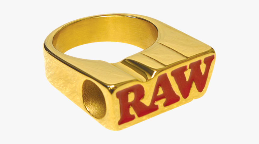 Raw Gold Smoker Ring, HD Png Download, Free Download