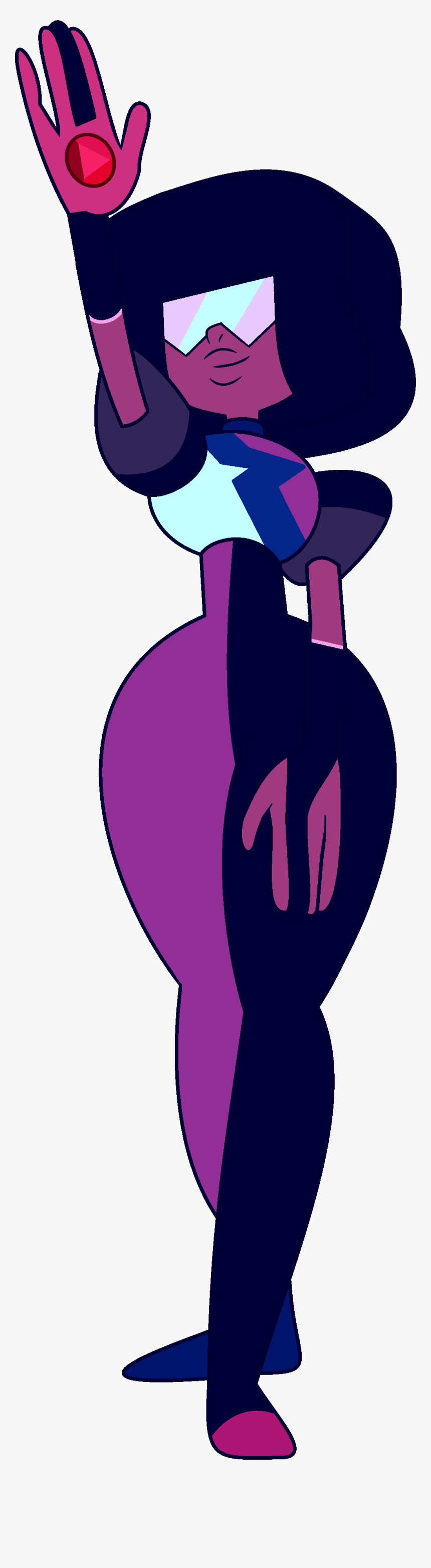 Garnet Alt Regen 5 , Png Download - Steven Universe Garnet Crystal Gem, Transparent Png, Free Download