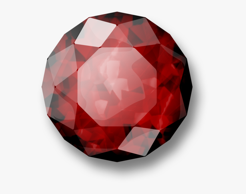 Red Diamond Png - Ruby Diamond Png, Transparent Png, Free Download