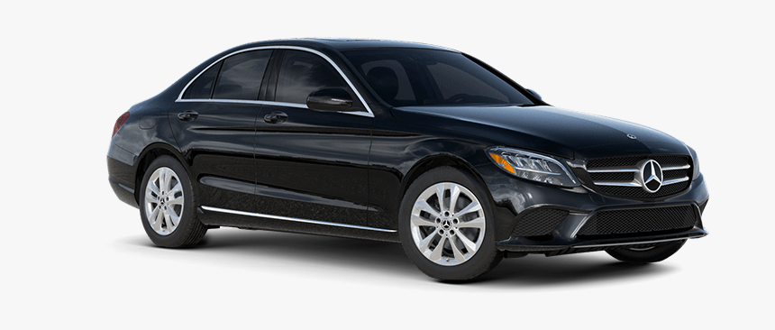 C-class - 2019 Mercedes Benz C Class Sedan Obsidian Black, HD Png Download, Free Download