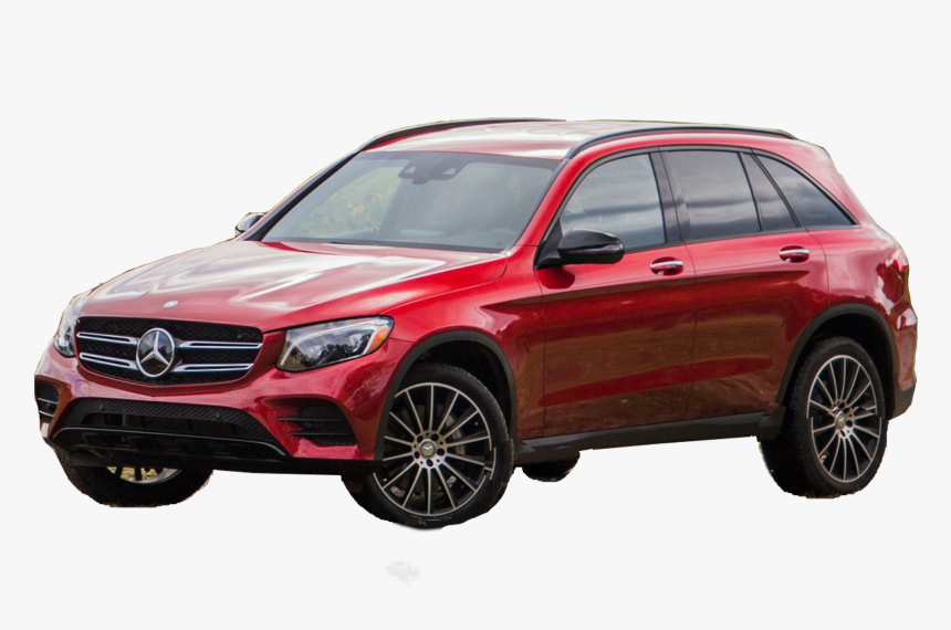 Mercedes Benz Glc Class Red Png - Compact Sport Utility Vehicle, Transparent Png, Free Download