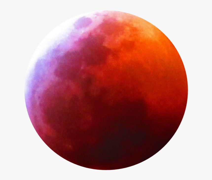 #moon #bloodmoon #wolfmoon #red #realistic Made This - Circle, HD Png Download, Free Download