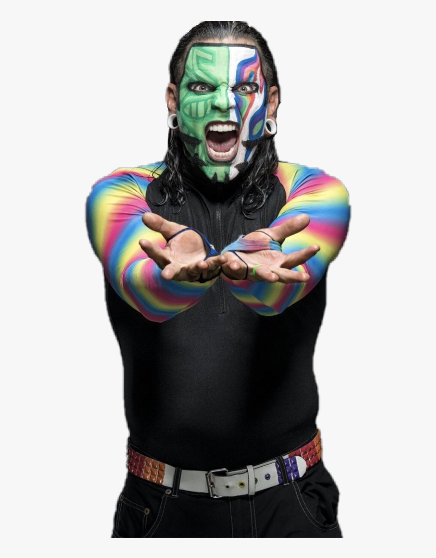 #jeffhardy #wwe - Jeff Hardy 2009 Face Paint, HD Png Download, Free Download