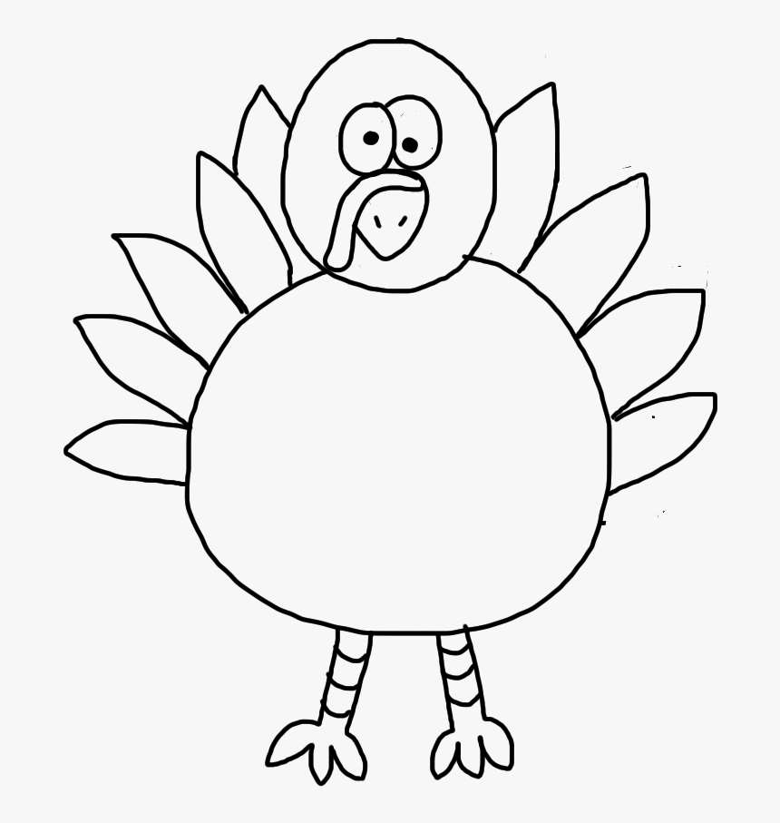 Drawing Turkeys Basic - My Turkey In Disguise Template Printable, HD Png Download, Free Download